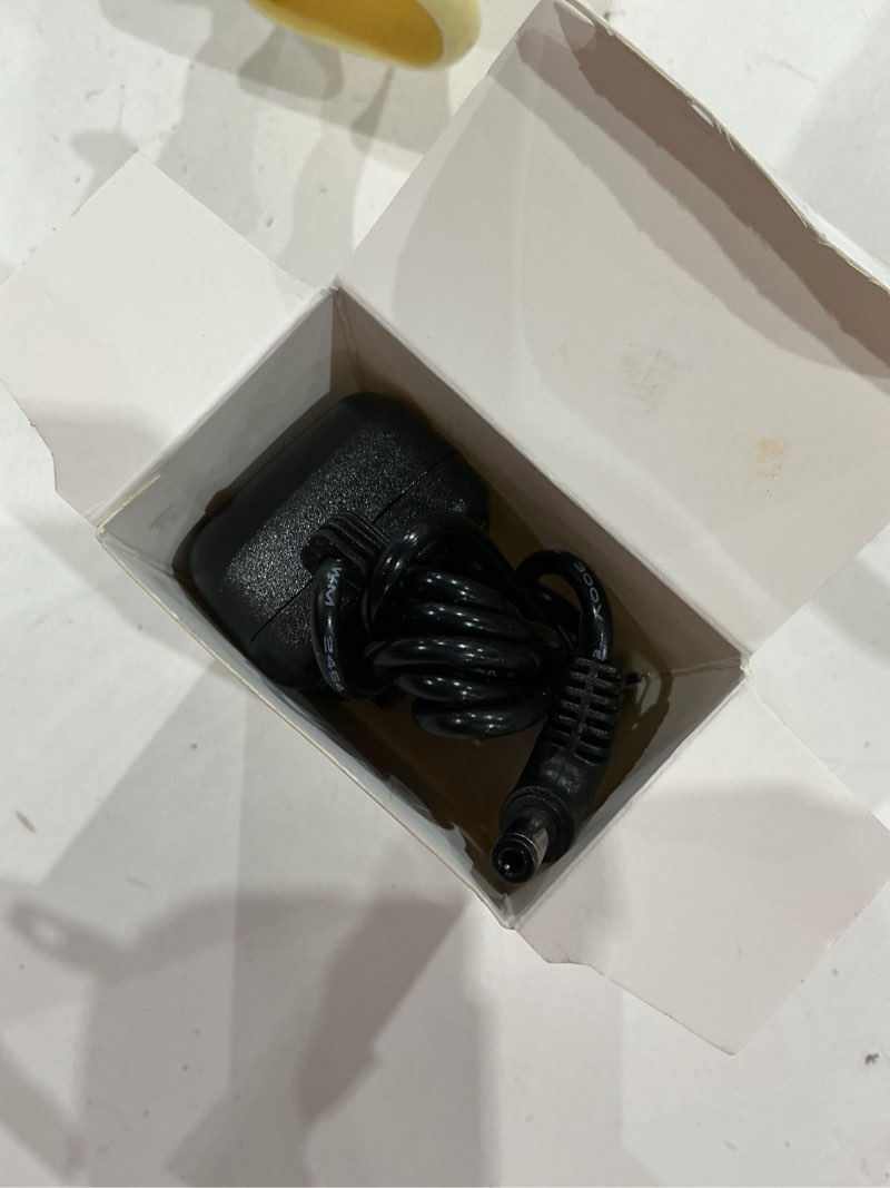 Condition photo showing Good Condition for 5.8v ac adapter for the singing machine sml-625 sml625w sml625btw karaoke system wall dc charger power supply cord cable, 5 feet, with led indicator