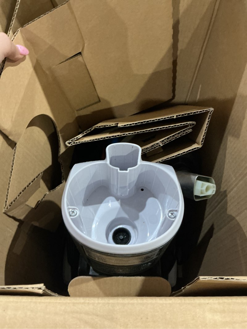 Condition photo showing As Is for hoover powerdash pet advanced compact carpet cleaner machine with above floor cleaning, lightweight carpet shampooer machine, pair with a hoover carpet cleaner solution for a bright, refreshed home powerdash advanced