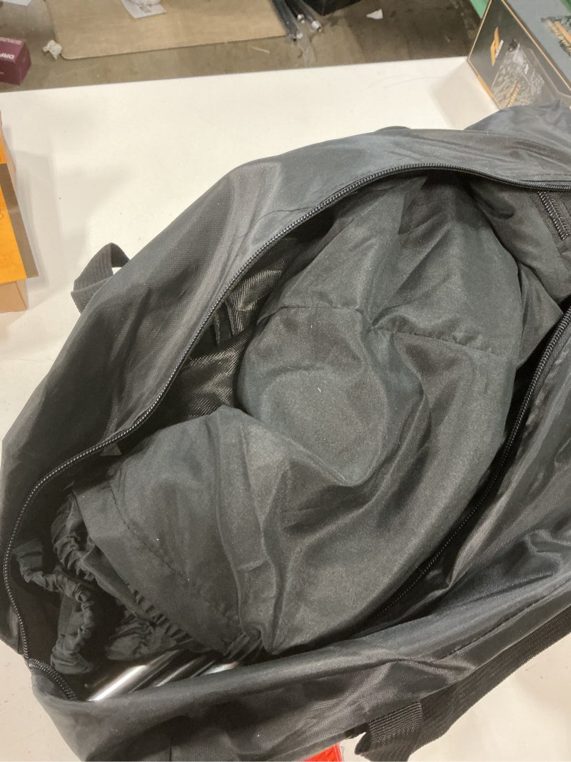 Condition photo showing As Is for riydh bed tent bed canopy breathable 100% for adult and kids light reduction sleeping dream tents indoor portable big space with string light 4 doors twin full queen king size twin black