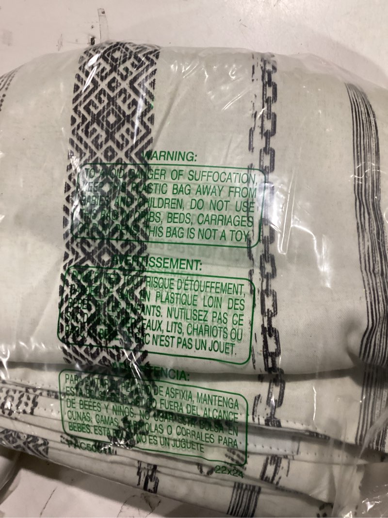 Condition photo showing Good Condition for jinchan 100% Blackout Curtains 90 Inches Long for Bedroom, Boho Insulated Curtains Black Printed on 