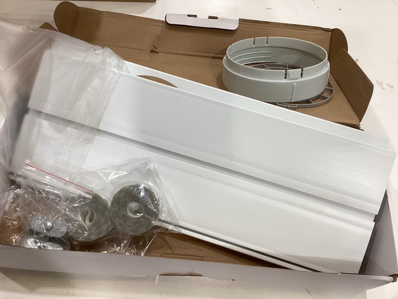 Condition photo showing As Is for portable air conditioner window kit, 2024 new upgrade portable ac kit with 2pack 3m window seal, adjustable sliding ac window vent kit for exhaust hose with 5.9"/15cm diameter