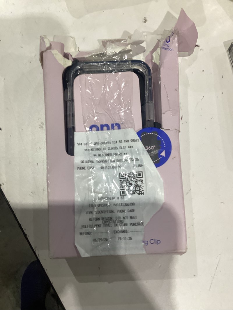 Condition photo showing Good Condition for onn rugged phone case with holster for iphone 12 / iphone 12 pro - clear