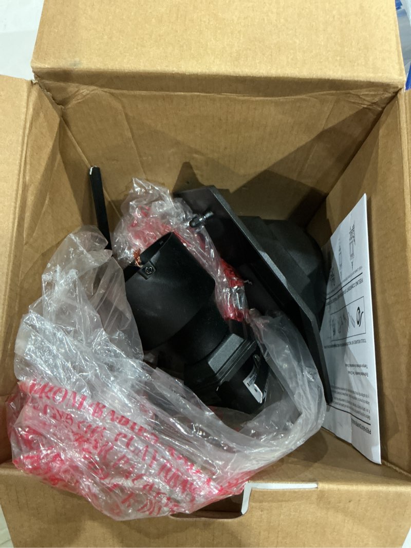 Condition photo showing As Is for portfolio 14.92-in h matte black post light