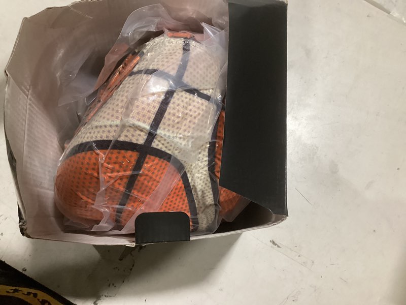 Condition photo showing New/Like New for Silent Basketball Size 7 with Fabric Cover, 600g Airless Basketball for Quiet Dribbling and Indoor Training, Pro PU Foam Ball for Adults and Children, Ideal Gift for Birthdays or Christmas