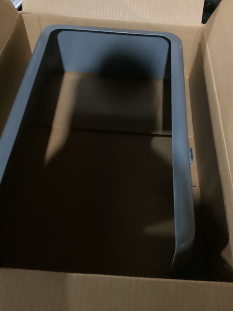 Condition photo showing As Is for iPrimio XL Cat Litter Box Enclosure - 23"x15"x6" Stainless Steel Litter Enclosure for Big Cats - Cat Litter Box Lid Only Design for Use with XL Pans - Patent Pending Cover Only Enclosure Only XL - Enclosure Cover Only (Stainless Steel)