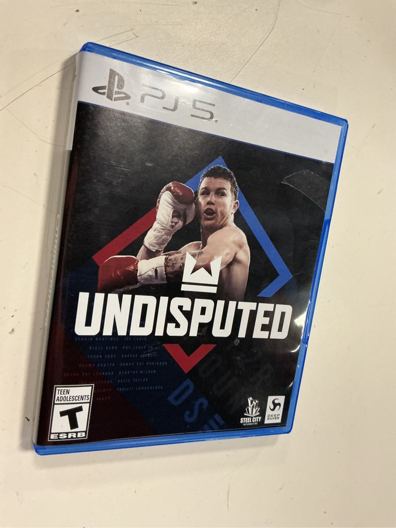 Condition photo showing New/Like New for undisputed - playstation 5