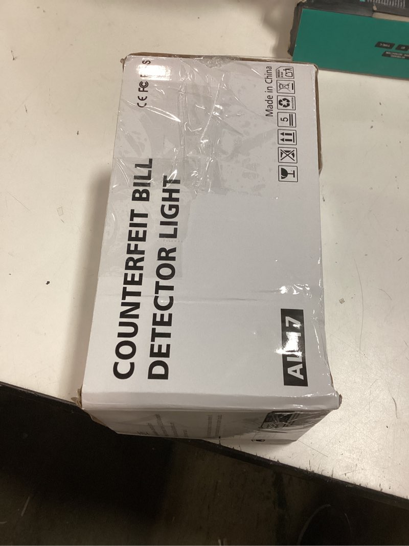 Condition photo showing New/Like New for aneken al17 counterfeit bill detector with dual led uv light, advanced counterfeit money detector with auto sleep, money checker machine for credit card & id & all currencies in the world, blue
