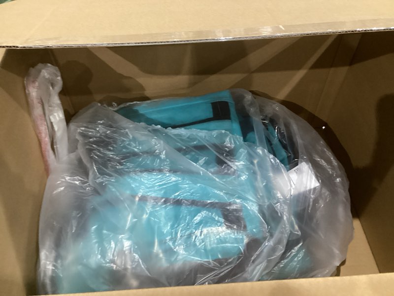 Condition photo showing Good Condition for SIMILAR TO NOT EXACT YOREPEK Padded Snowboard Bag with Wheels, Extendable Ski Bags for Air Travel Length up to 175cm,Snowboard Backpack with 6 Pockets for Ski Boots(up to US Size 13), Helmet, Accessories TEAL BLUE COLOR