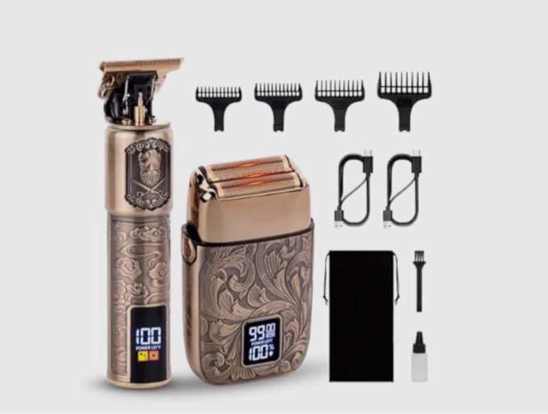 ufree foil shavers electric razor for men, beard trimmer grooming shaving kit, hair trimmer, cordless head shavers for bald men barber clippers, birthday gifts for him
