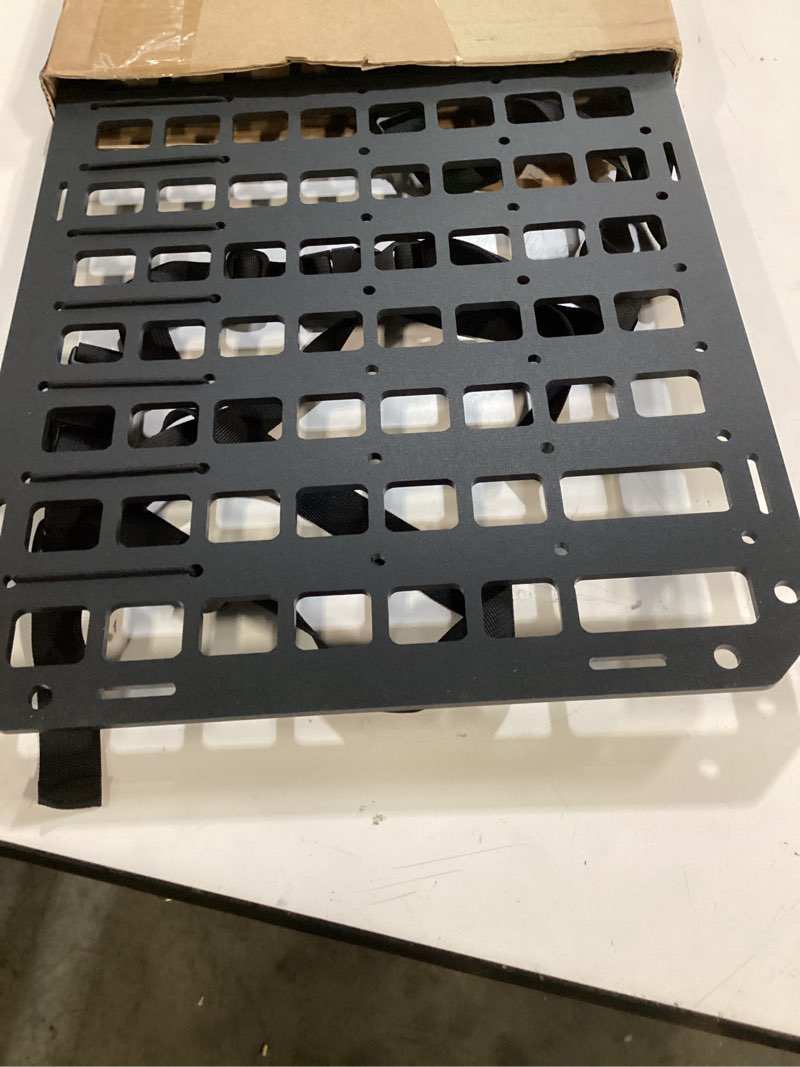 Condition photo showing Good Condition for tacnex rigid molle panel for car seat back organizer vehicle edc tactical gear holder pouch holster mount rack modular storage plate auto interior accessories for truck pickup suv van