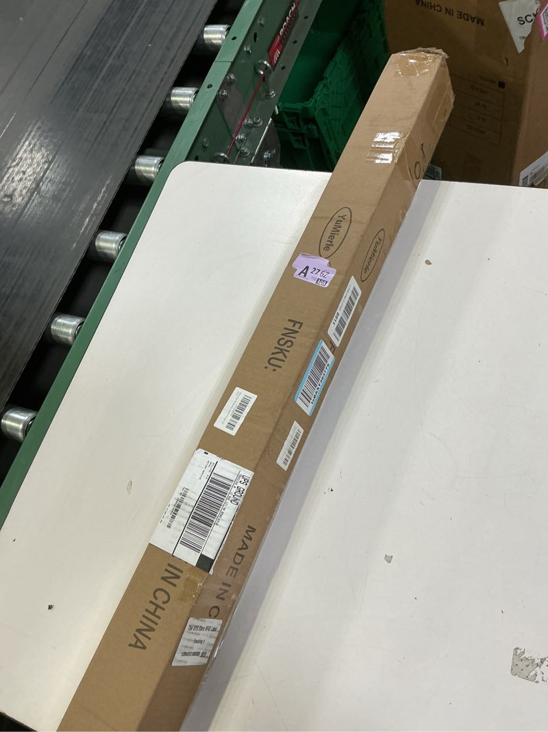 Condition photo showing New/Like New for Heavy Duty Adjustable Curtain Rod, 1 Inch Long, 72 to 144 Inch, Round Cap, Ceiling Mount, Heavy Brackets, Outdoor Patio, Light Gold 72-144" Light Gold