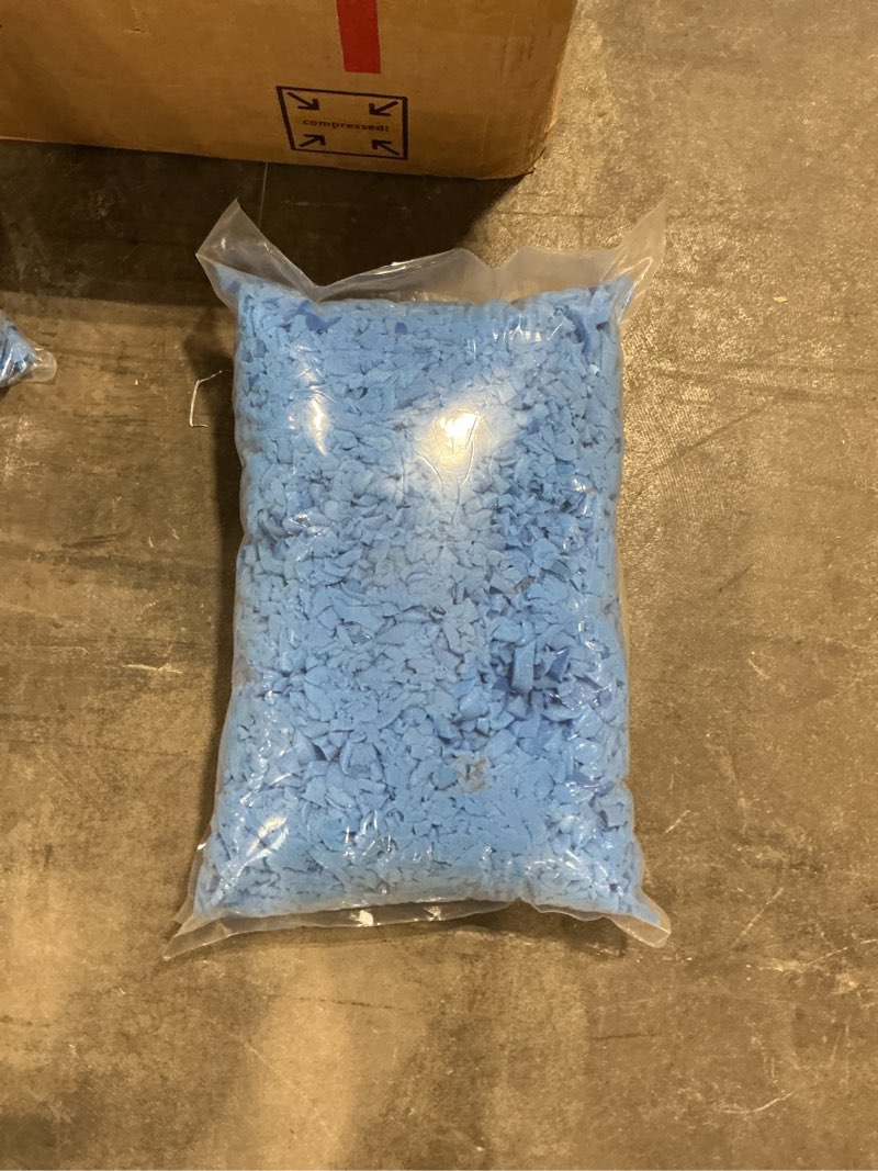 Condition photo showing New/Like New for bean bag filler,comfortable and soft bean bag chair filler, memory foam stuffing for cooling pillow,beanbag?dog bed,couch stuffing fill for cushions…