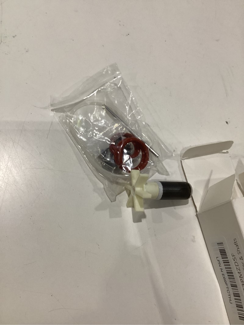 Condition photo showing As Is for p4071 58113 hot tub water pump e02 repair kit for coleman lay-z-spa w/impeller & shafts