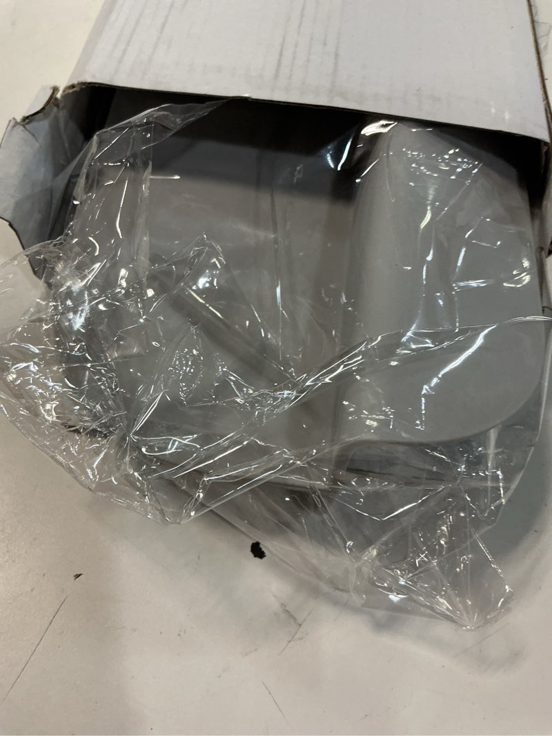 Condition photo showing New/Like New for silicone sink water splash guard and sink edge protector for kitchen and bathroom - non-slip bath/tub splash guard - 19.5" x 5.5" light gray