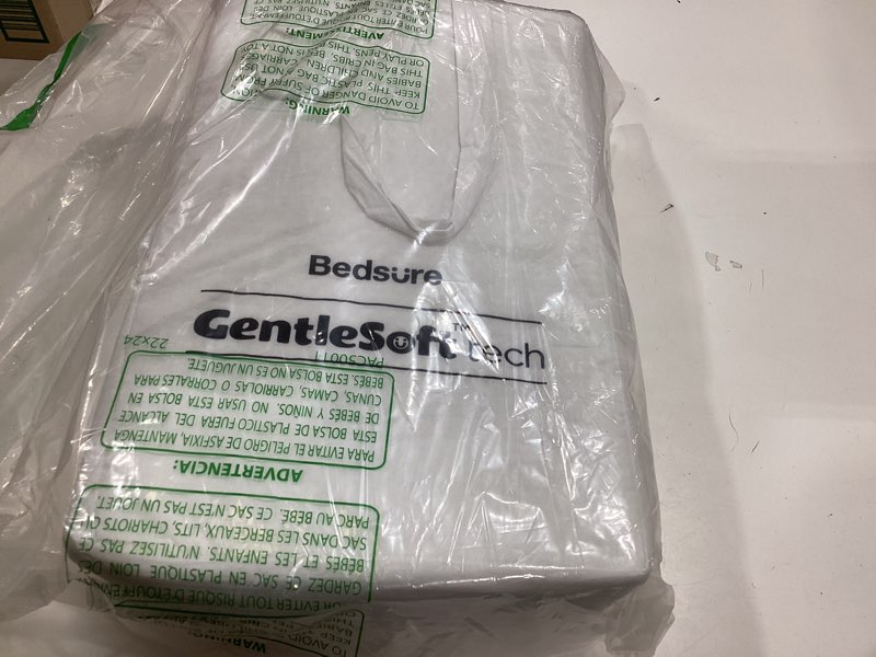 Condition photo showing New/Like New for bedsure king size sheets set - 4 pieces soft, breathable, cooling bed sheet | hotel luxury bedding, oeko-tex , easy care, deep pocket, fade resistant, shrink resistant, sturdiness, emboss design