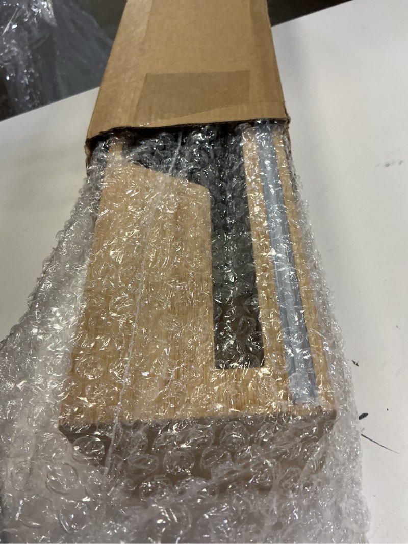 Condition photo showing Good Condition for compact 18 inch foil dispenser & butcher paper dispenser with slide cutter, wall-mount bamboo paper roll organizer for kraft/freezer/wax paper, for countertop, drawer or cabinet