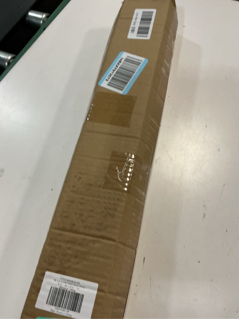 Condition photo showing New/Like New for lazblinds no tools no drill cordless roman shades for windows, blackout thermal insulated uv blocking window blinds, lightweight fabric blinds for indoor windows, 23" w x 60" h, blackout - white white 23" w x 60" h