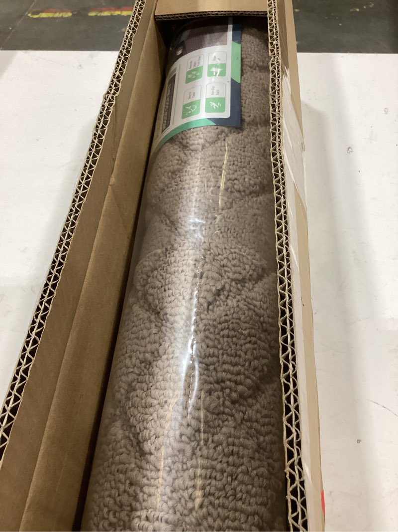 Condition photo showing New/Like New for azadx 2'x3' front entryway door mat non slip indoor door mats washable entry mats welcome doormat dirt trapper for house entry low profile doormat indoor entrance mat 2'×3' (24 x 36 inch) beige