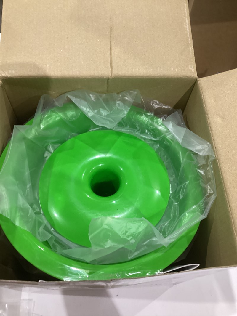Condition photo showing As Is for Catit LED Flower Fountain with Triple Action Filter, Cat Drinking Water Fountain, 3 L Green 9.0 x 8.3 x 7.7 Inches