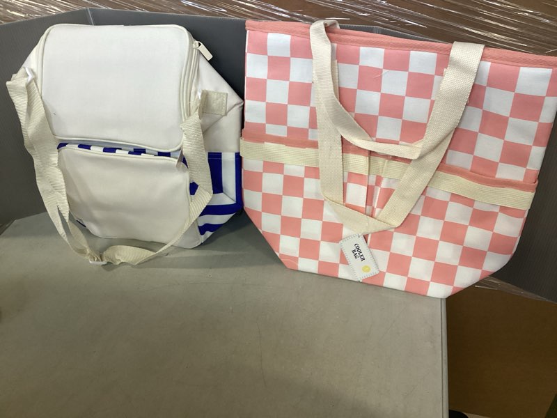 COOLER BAG pink and blue (Case pack of 10-pieces)