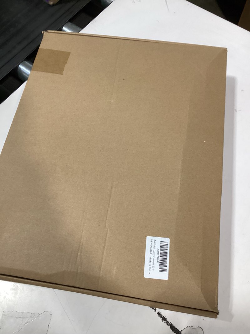 Condition photo showing New/Like New for Artificial Daisy Flowers 24 Bundles Fall Flowers with 10 Sunflowers Head Autumn Outdoor Fake Flowers for Window Box Garden Porch Centerpieces Wedding Orange Orange 24