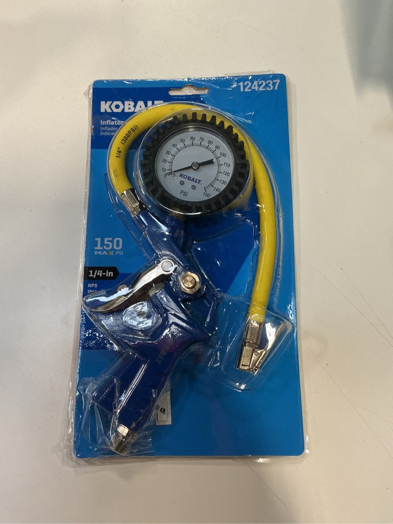 Condition photo showing As Is for Kobalt Inflator Gauge Model SGY-AIR46