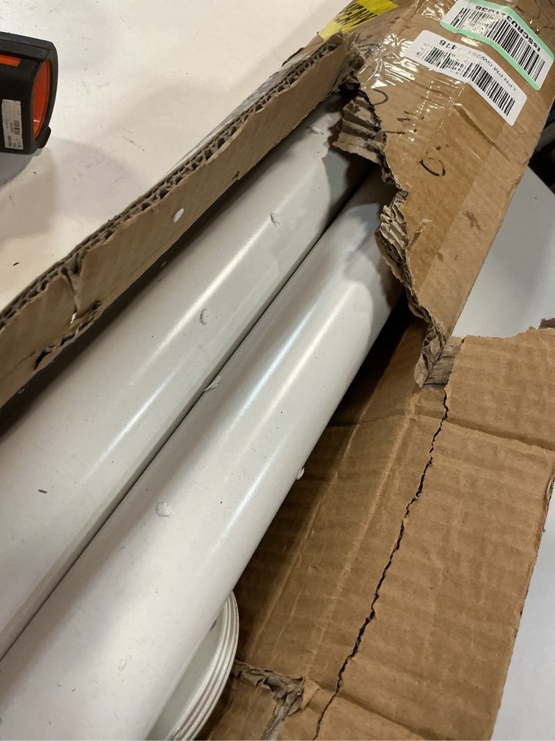 Condition photo showing Good Condition for adjustable table legs 28"-43" - 4 pcs breakfast bar legs, kitchen worktop support legs, office desk legs, heavy duty metal sturdy steel frame,white 4 pcs white