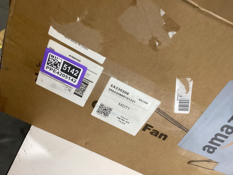 Condition photo showing As Is for haipeel 72 inch ceiling fans without lights, 72" wood large ceiling fan no light with remote control, indoor outdoor ceiling fan no light propeller for patios farmhouse garage high cfm, bronze gray