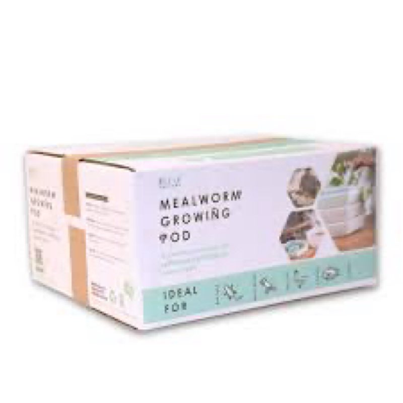 MEALWORM GROWING POD A continuous supply of sustainable & nutritious The Bug Factory 3-Tier Mealworm Farm Kit – Grow & Raise Mealworms for Chickens & Reptiles