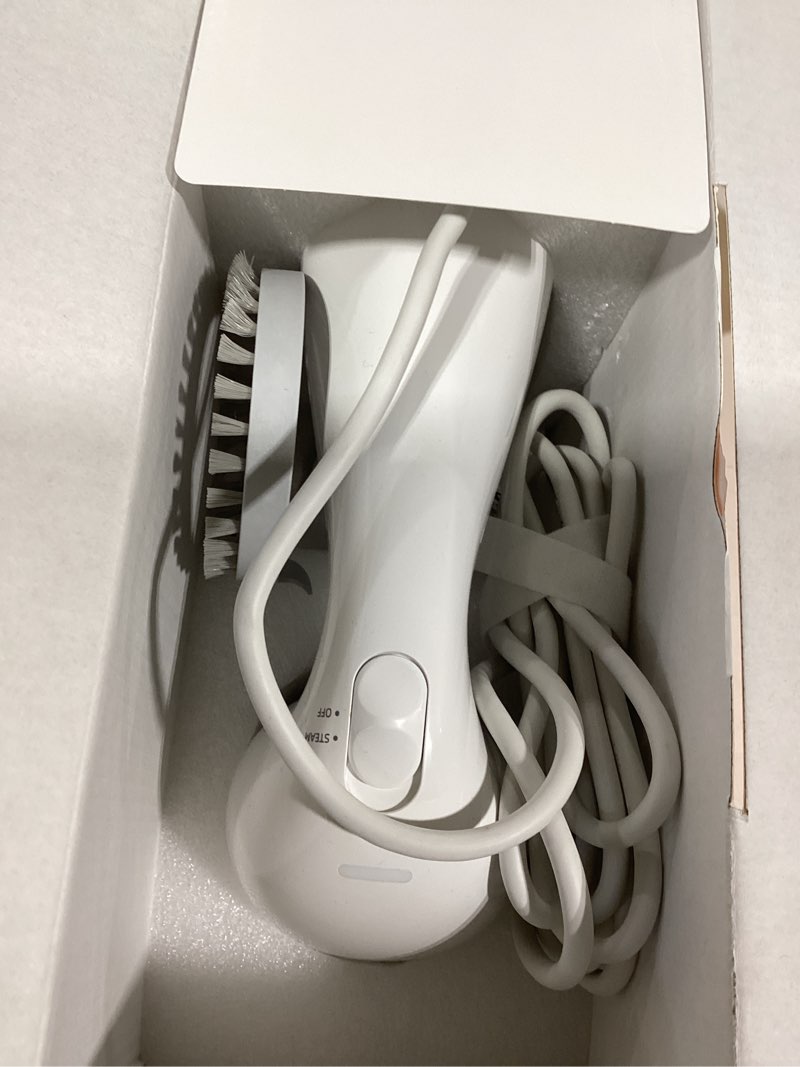 Condition photo showing Good Condition for HiLIFE Upgraded Steamer for Clothes, Handheld & Portable, 1100W Powerful Steam, 300ml Big Capacity & No Leak Design, 30S Fast Heat-up, Quick Wrinkle Remover, Compact Size for Travel, ONLY 120V 4-White