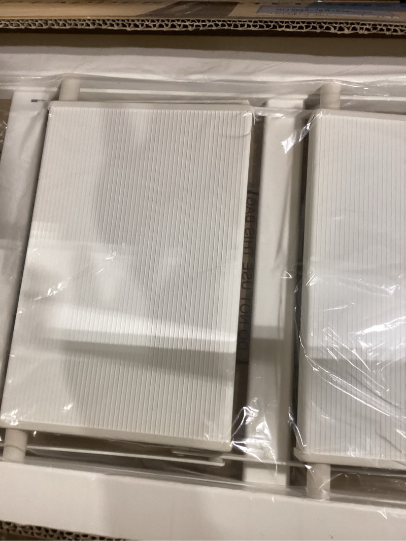 Condition photo showing Good Condition for HillhutApex 2 Step Ladder, Lightweight Portable 2 Step Stool with Anti-Slip Wide Pedal, 330lbs Capacity Aluminum Ladder for Household,Office,Library(White) White 2 Step