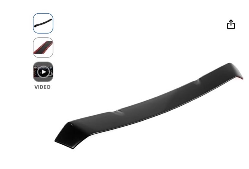 Rough Country Hood Protector for Toyota Tundra (2022-2026) – High-Density Thermoplastic, No-Drill 3M