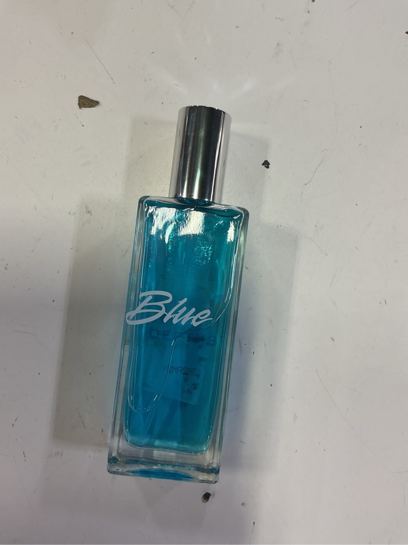 Condition photo showing Good Condition for pb parfumsbelcam blue depths eau de toilette fragrance spray - 3.4 fl oz. fresh aquatic cologne for men with crisp citrus, warm musk & amber scent, crafted with premium oils for day & night use