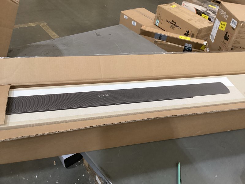 Condition photo showing New/Like New for sonos arc ultra soundbar with dolby atmos and voice control - 9.1.4 surround sound for tv and music - black