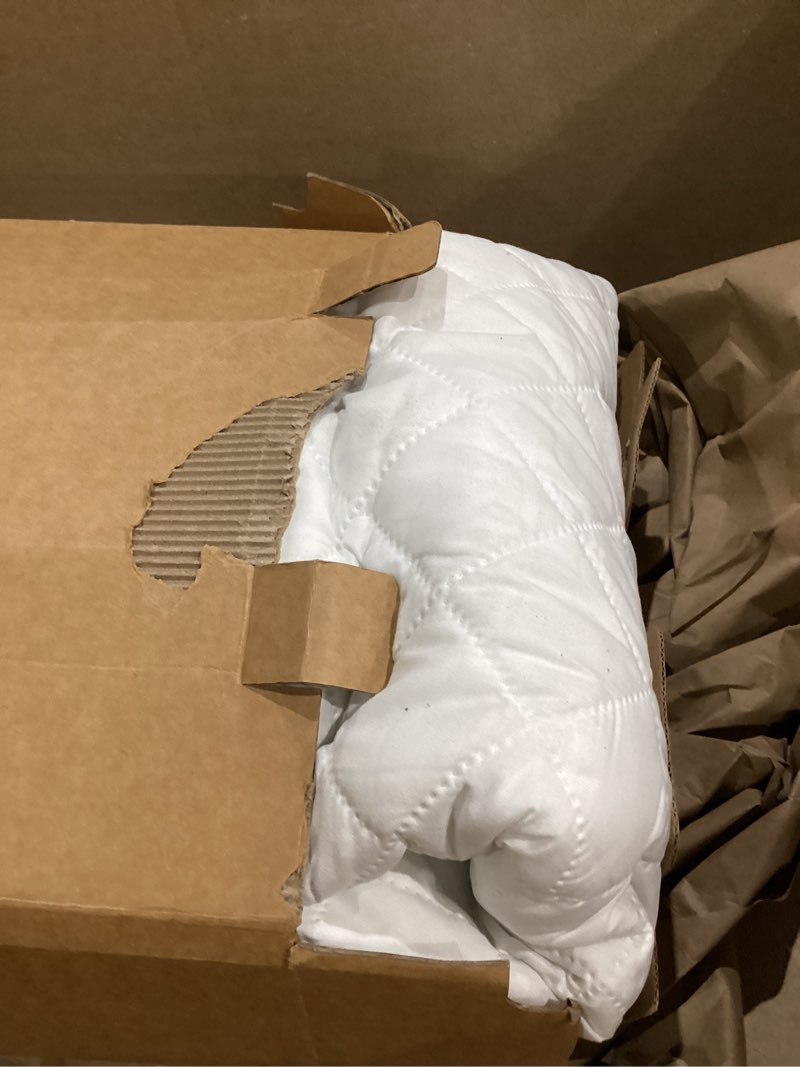 Condition photo showing Good Condition for easy-going sofa slipcover l shape sofa cover sectional couch cover chaise cover reversible sofa cover furniture protector cover for pets kids children dog (x-large, white/white) x-large white/white