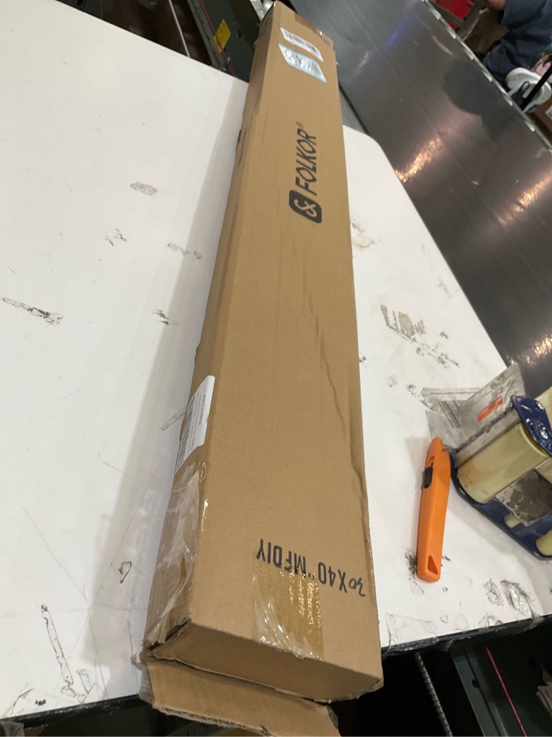 Condition photo showing Good Condition for canvas floater frame for 30x40 oil paintings, diy metal canvas floating frame with 1.5 inch deep for art prints artwork landscape portrait living room wall decor (bronze) 30x40" bronze