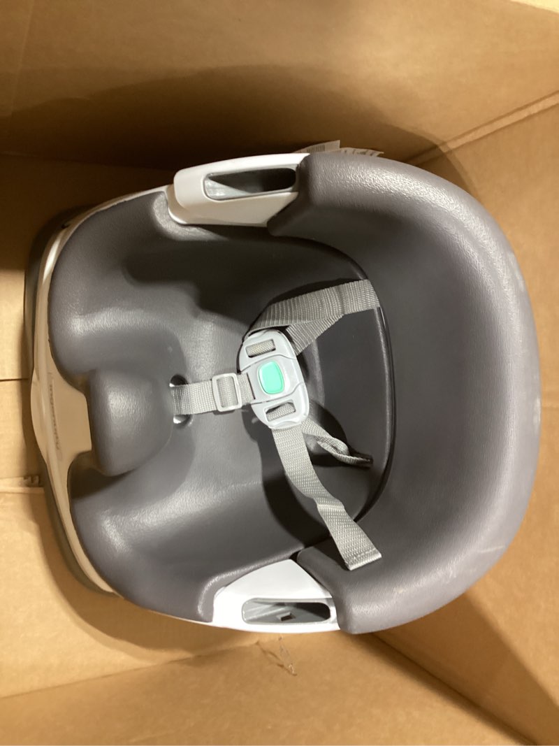 Condition photo showing Good Condition for Ingenuity Baby Base 2-in-1 Booster Feeding and Floor Seat with Self-Storing Tray - Slate