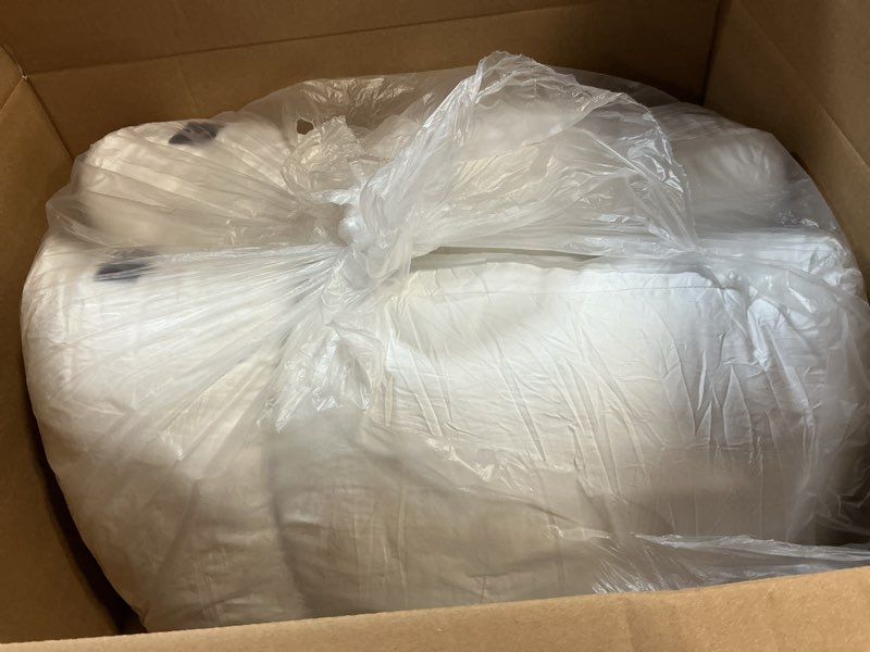 Condition photo showing As Is for ACCURATEX Pillows Queen Size Set of 2, Hybrid Shredded Memory Foam Pillow[Adjustable Loft], Fluffy D