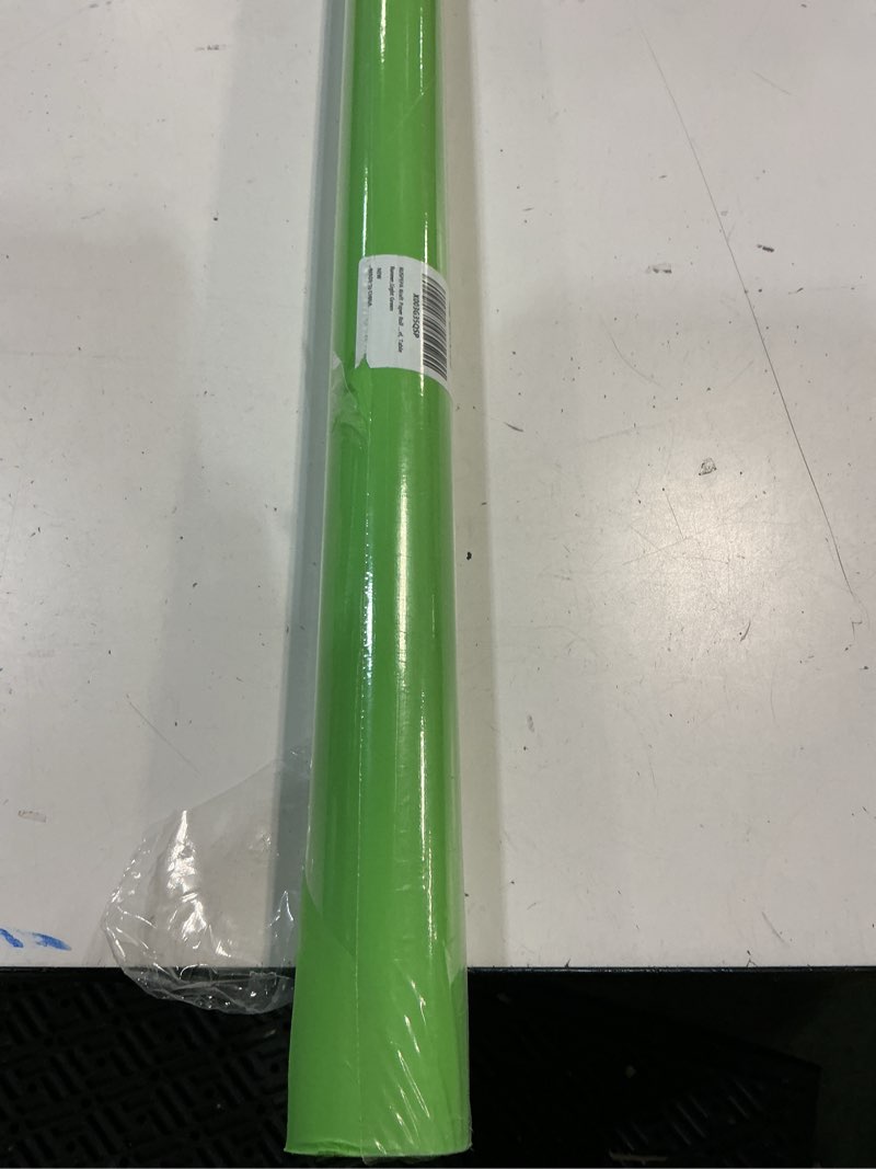 Condition photo showing New/Like New for ruspepa kraft paper roll - 30 inches x 32.8 feet - recyclable paper perfect for easter wrapping, craft, packing, floor covering, dunnage, parcel, table runner, parrot green