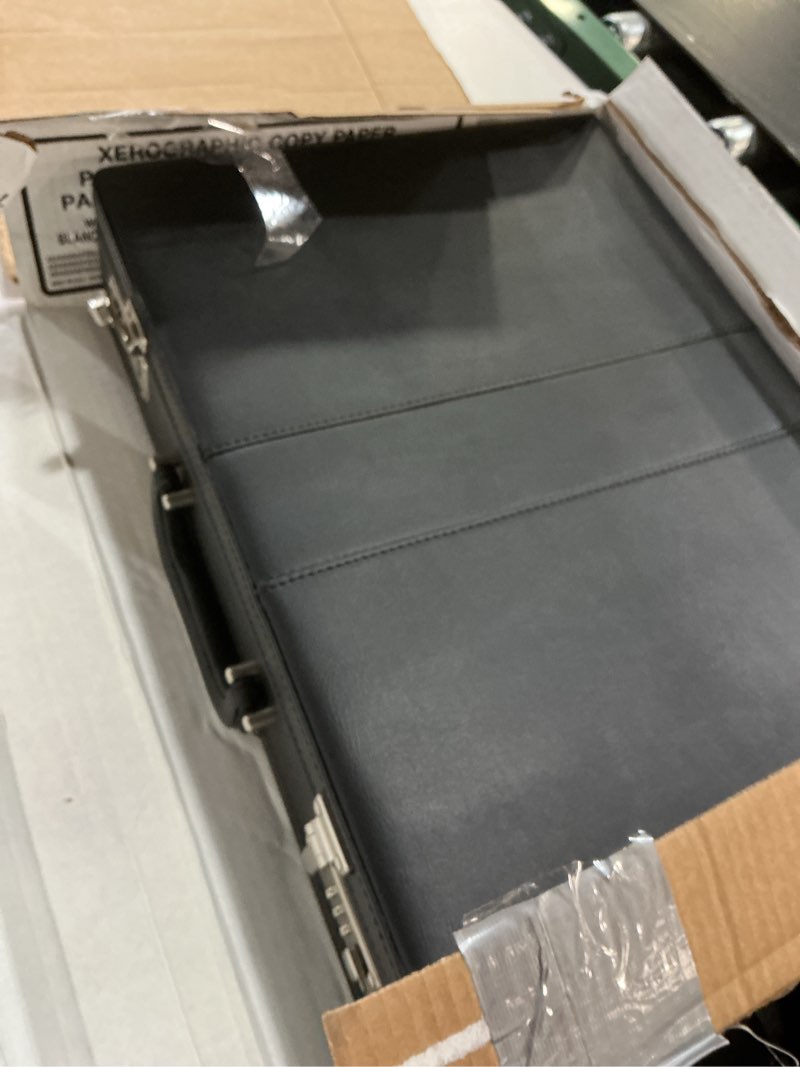 Condition photo showing As Is for LYS Carrying Case (Attaché) Document - Black