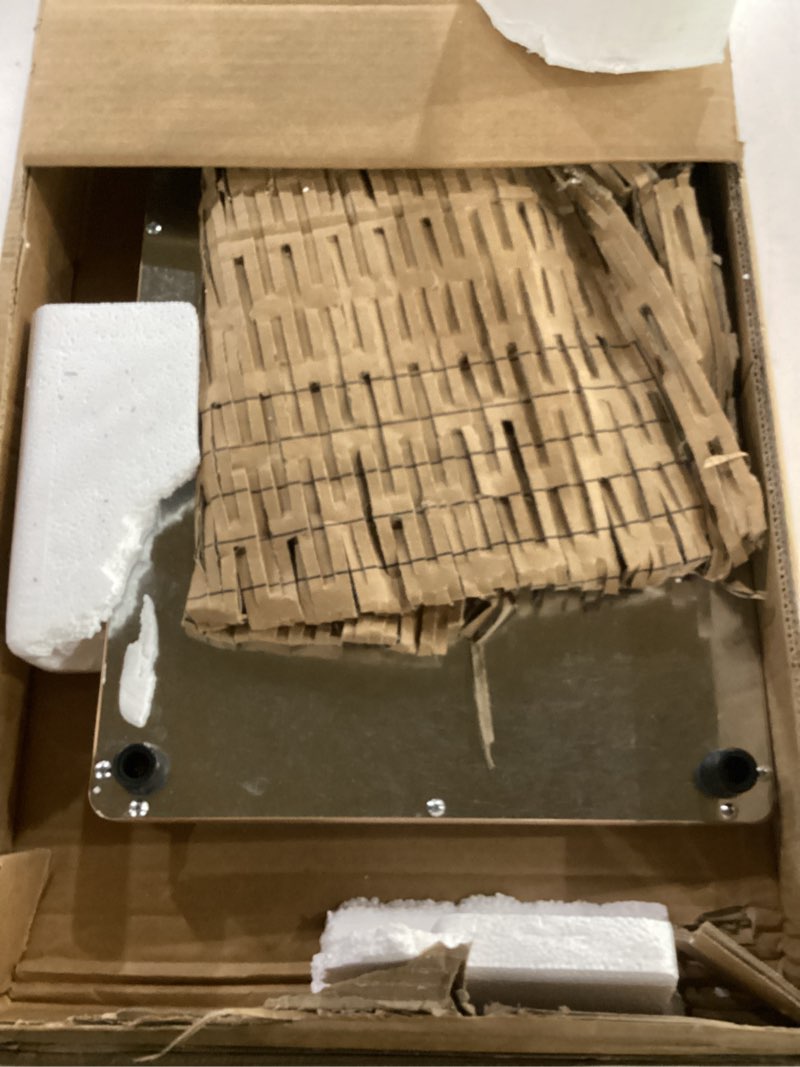 Condition photo showing Good Condition for electric warming tray (extra long 40”x12”), warming mat for food with thermostat & full surface heating, food warmers for parties buffet & gatherings, temperature adjustable tempered glass warming mat black extra long 40"x12"