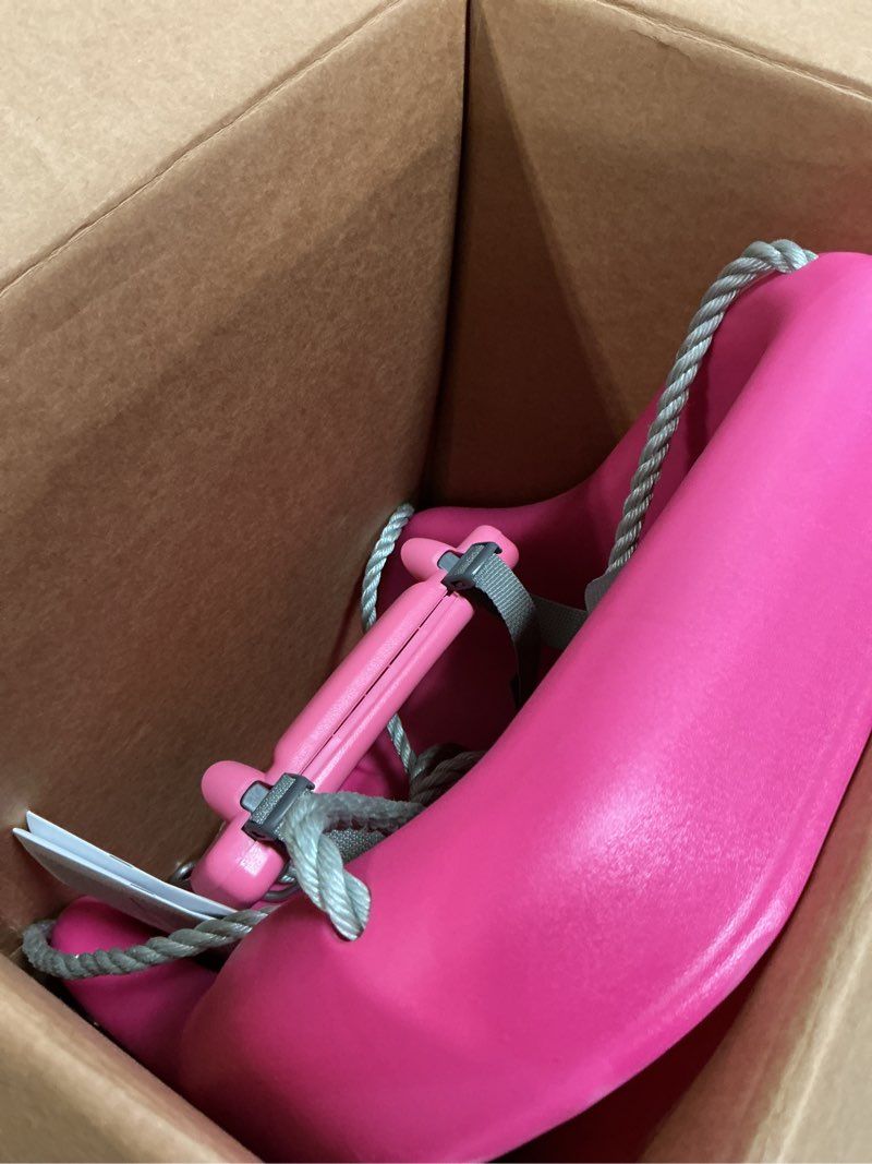 Condition photo showing Good Condition for little tikes 2-in-1 snug 'n secure swing magenta