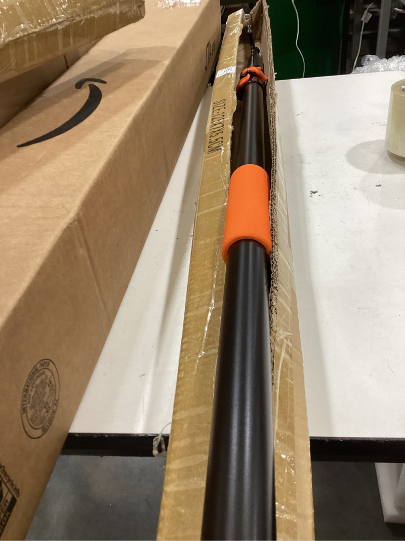 Condition photo showing Good Condition for 3.6-12ft 4-stage telescoping boat hook pole for docking, floating aluminum lightweight extension pole with utility hook for push and pull boats, dock accessories 1 blue