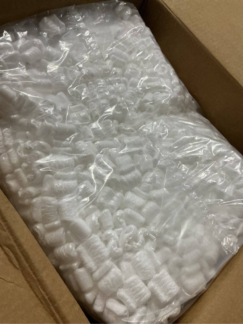 Condition photo showing Good Condition for box usa loose fill packing peanuts, white