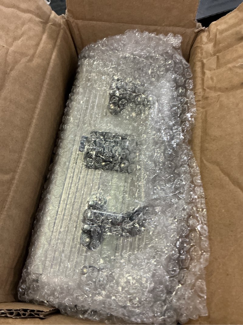 Condition photo showing New/Like New for mexican train dominoes set double 12-91 colored dot tiles with 4 wooden racks, heavy-duty aluminum case, 9 trains, hub & score pad - family game night gift for adults, seniors & kids d12 + 4 holders