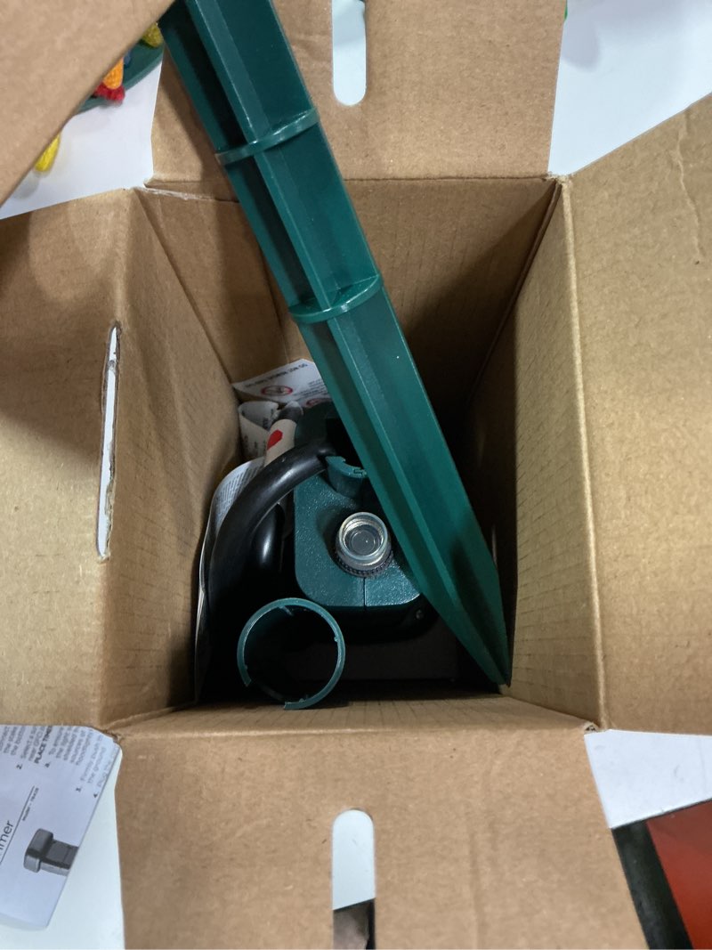 Condition photo showing Good Condition for JASCO MTS Photocell Stake Timer, Outdoor, 6 Grounded Outlet, Green, Model #78428-DI1