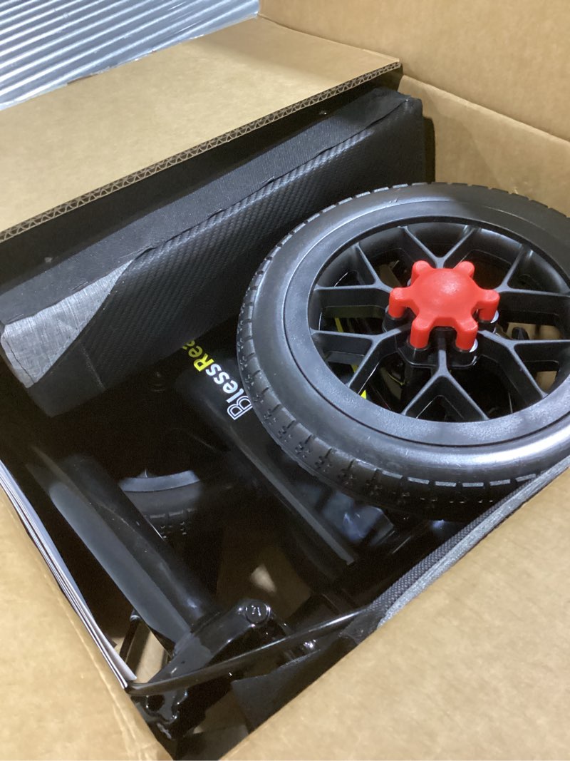 Condition photo showing Good Condition for Deluxe Medical Scooter Double Handbrake, All Terrain Steerable Knee Scooter Crutch Alternative, for Adults Injured Ankle & Foot Recovery in Blacks