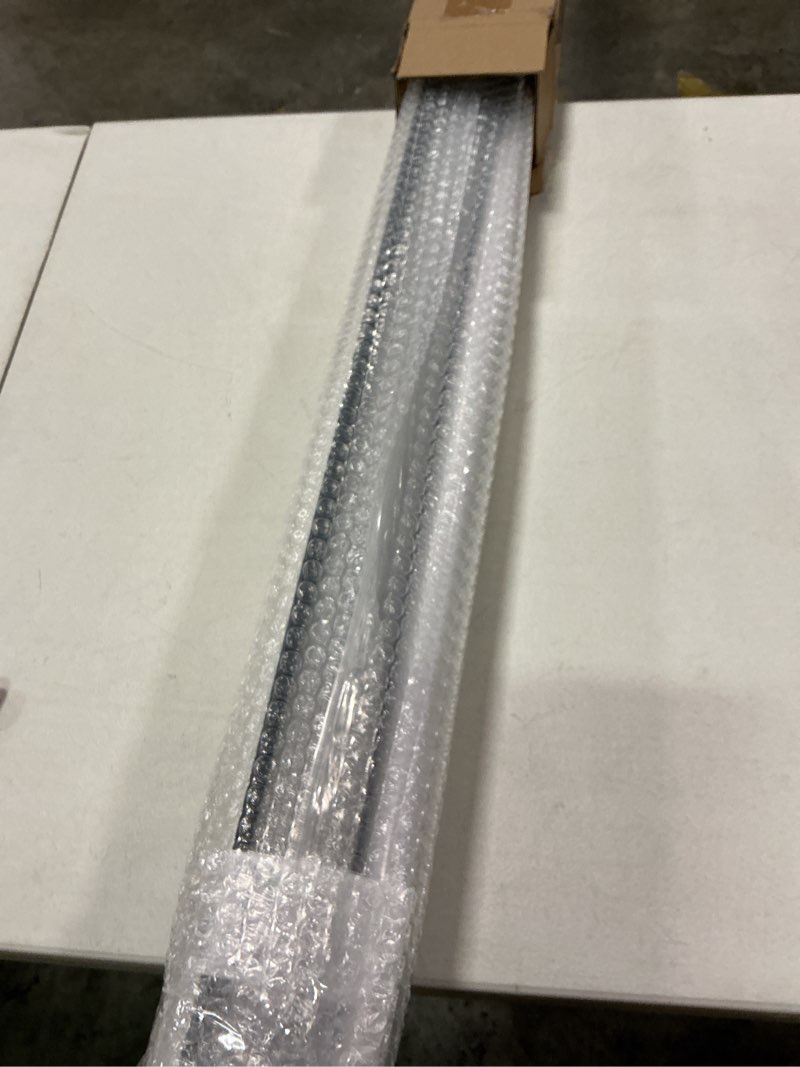Condition photo showing Good Condition for seeye cordless zebra blinds for window, french door blinds free-stop roller window shades with valance 56" w x 90" h, light filtering window treatment sheer blinds & shades easy to install, gray grey - light filtering 56"w x 90"h