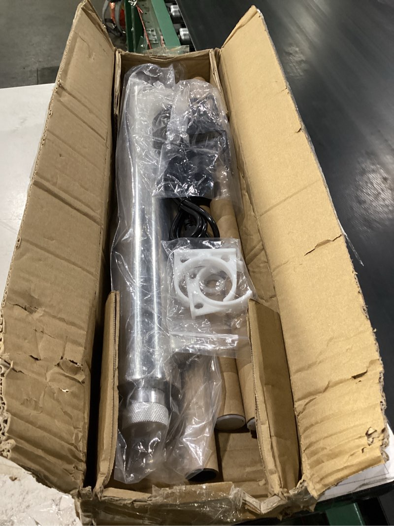 Condition photo showing New/Like New for uv water filter whole house, 3/4" mnpt 55w water purifier system for whole house water purification,12 gpm, 120v, 1500h lamp life, +1 extra lamp
