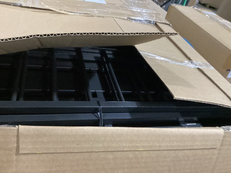 Condition photo showing New/Like New for 48 inch heavy duty dog crate with wheels?indestructible escape-proof dog cage for large dogs, extra large xl xxl indestructible dog crate with removable tray. black 47.2"l x 30.0"w x 32.0"h
